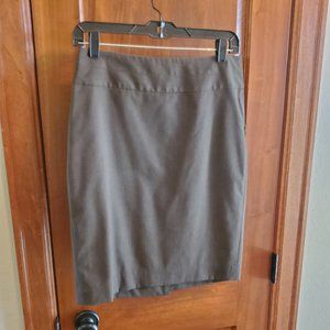 The Limited Brown size 4 pencil skirt